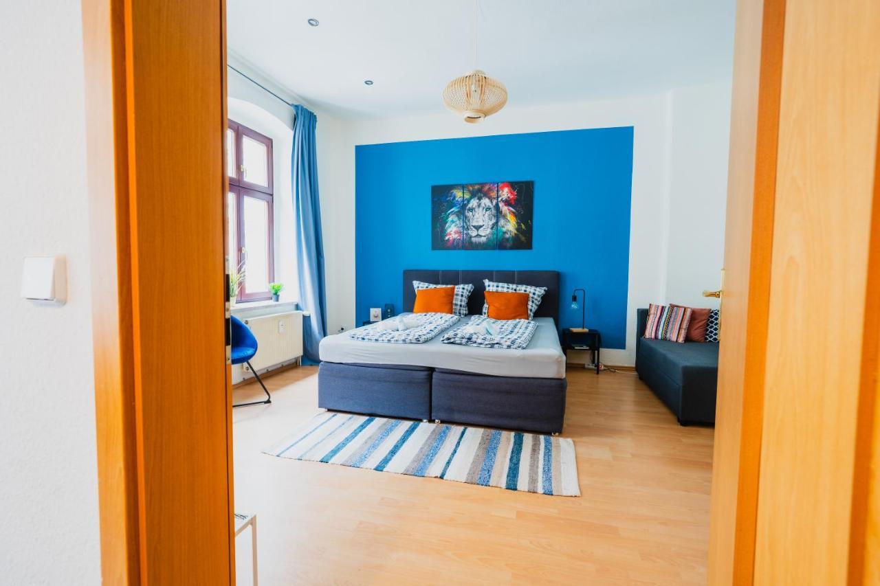 Blue Chili 08 - Magdeburg 2-Zimmer Altbau, Wi-Fi, 5 Pax المظهر الخارجي الصورة