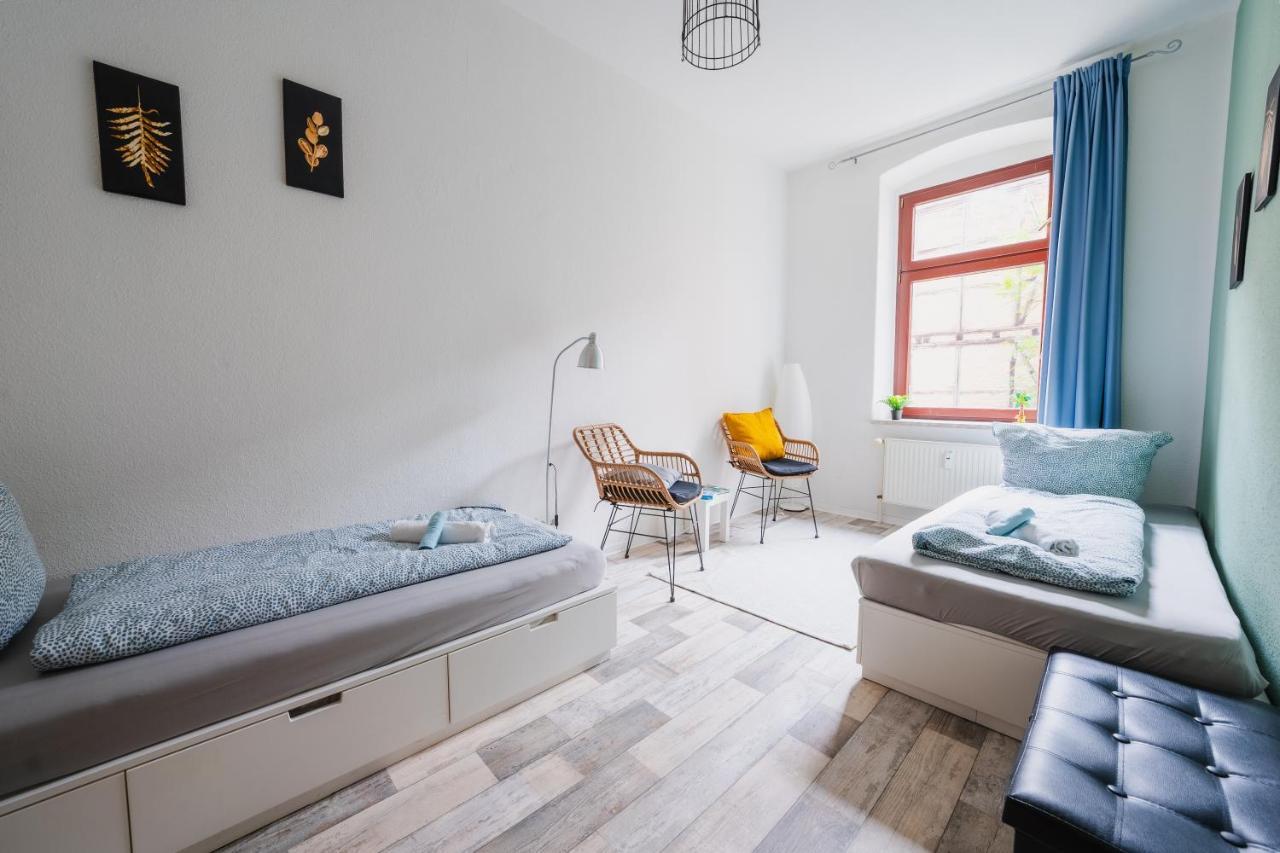 Blue Chili 08 - Magdeburg 2-Zimmer Altbau, Wi-Fi, 5 Pax المظهر الخارجي الصورة