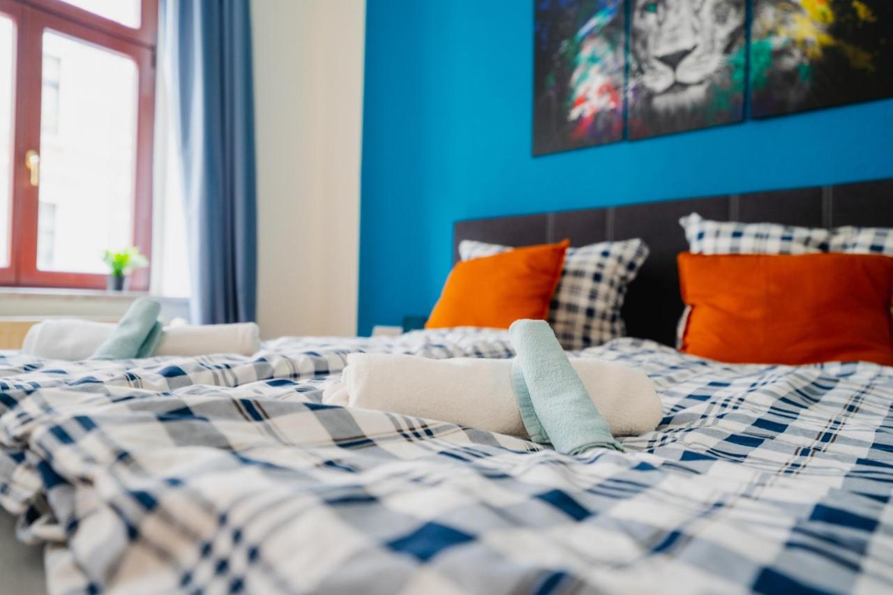 Blue Chili 08 - Magdeburg 2-Zimmer Altbau, Wi-Fi, 5 Pax المظهر الخارجي الصورة